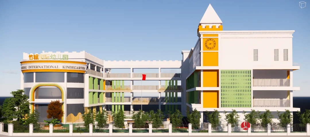 以青翠繁盛之竹，打造有生命力的教育樂園 | 竹郡國際幼兒園文化建設(shè)